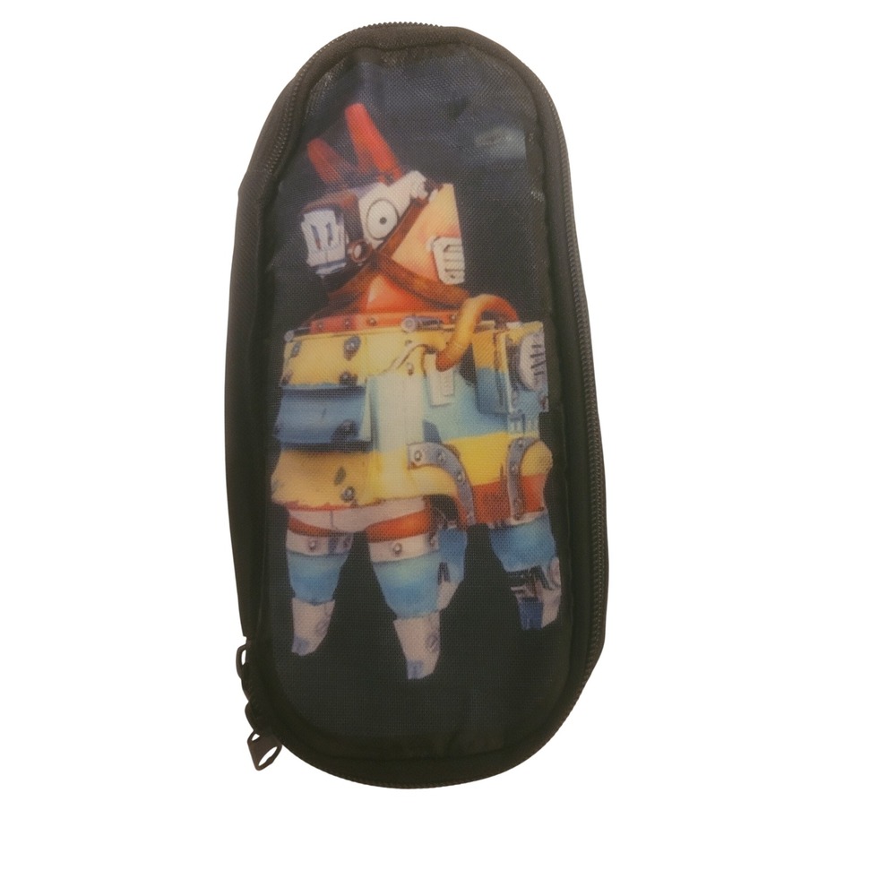 Fortnite Llama Loot Supply Drop Pencil Case Tech Organizer Bag Black Blue Yellow
